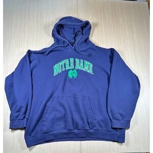 Genuine Stuff Notre Dame Fighting Irish Football Team Hoodie Mens Blue‎ Outdoor